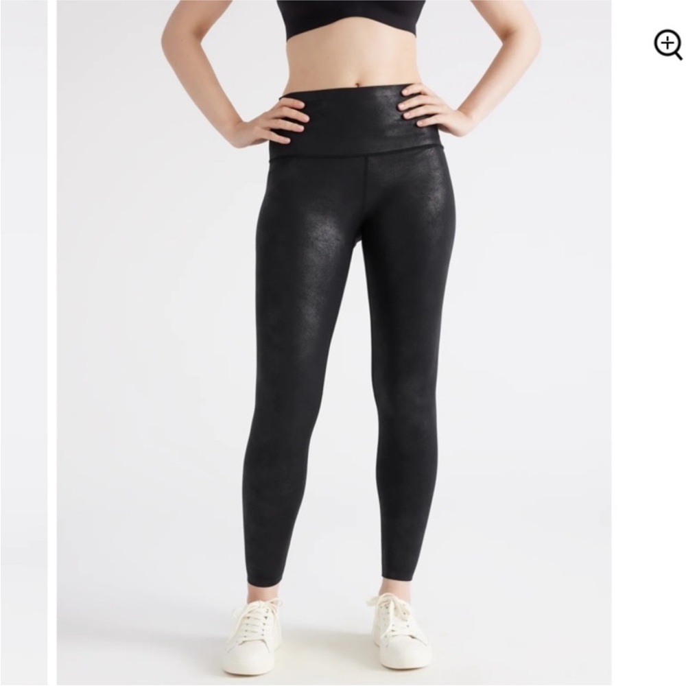 Knix Birds Papaya Sculpt Shimmer Leggings